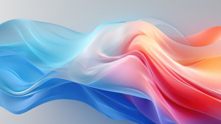 abstract futuristic wave design wallpaper background, aiの素材