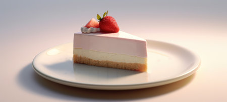 strawberry cake tart pie dessert pastry food, aiの素材