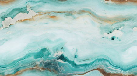 abstract marble texture agate green teal, aiの素材