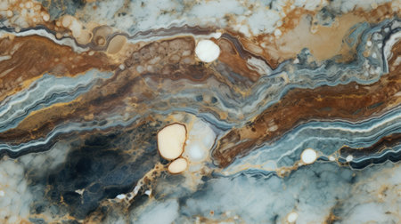 abstract marble texture agate gold orange black, aiの素材