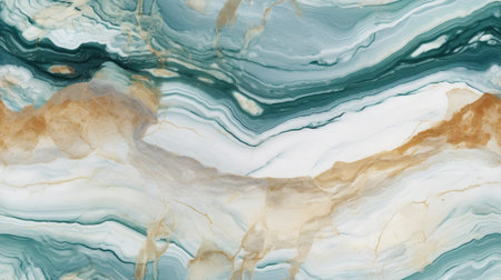 abstract marble texture agate green teal, aiの素材
