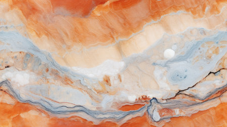 abstract marble texture agate gold orange, aiの素材