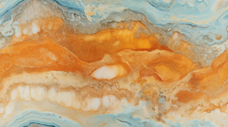 abstract marble texture agate gold orange, aiの素材