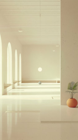 modern living room interior Minimalist Baroque Palace Geometry Clean Linesの素材