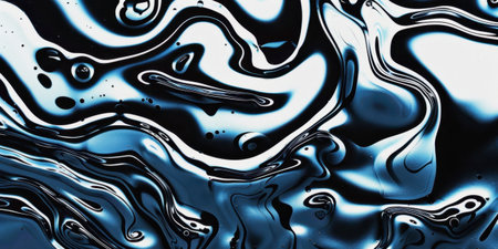 Liquid Pattern dark duo Colors Abstract Fluid Blend Gradient Motion Swirlの素材