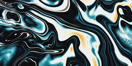 Liquid Pattern dark duo Colors Abstract Fluid Blend Gradient Motion Swirlの素材