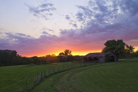 Dusk and Summerの写真素材