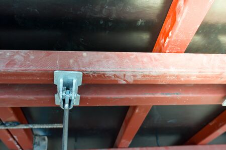Construction formwork for concrete.Spring clips are a new formwork device for fastening concrete...