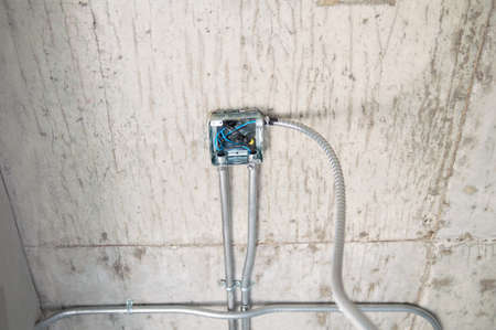 Electrical conduit for cable routing between electrical distribution panel with Galvanized...