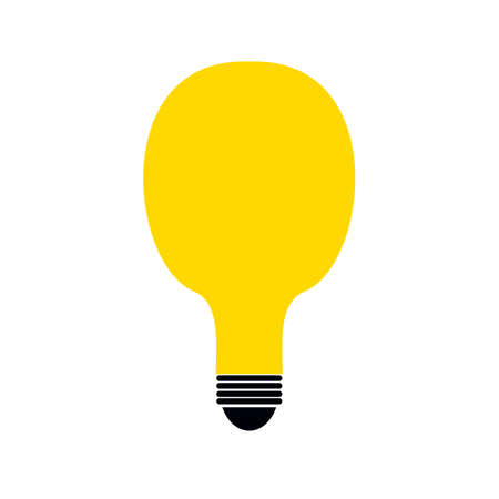 Light Bulb Vector Design Iconのイラスト素材