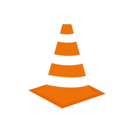 Traffic Cone Road Safety Signのイラスト素材