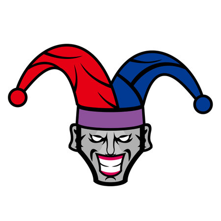 Simple Clown Vector Icon Designのイラスト素材
