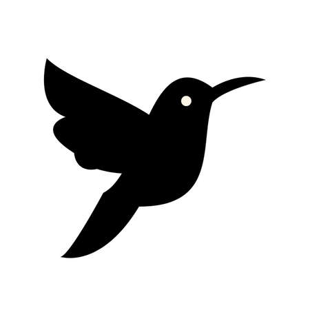 Flying bird icon sign design illustrationのイラスト素材