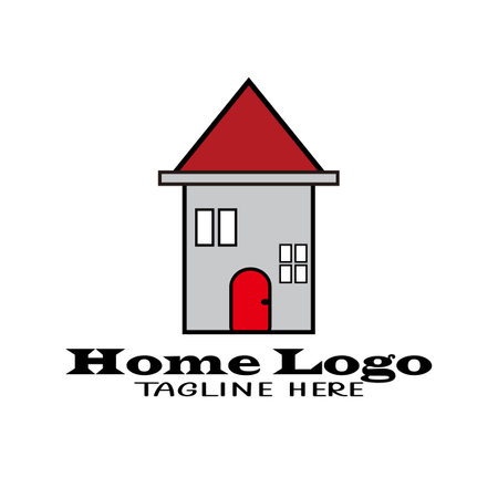 Design home logo icon vector illustrationのイラスト素材