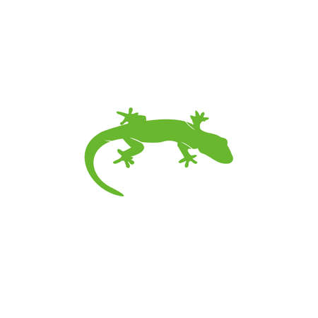 Icon logo lizard design symbolのイラスト素材