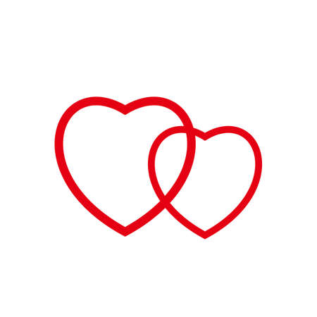 Icon heart vector illustration love symbolのイラスト素材