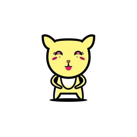 Cute cat design illustration cartoonのイラスト素材