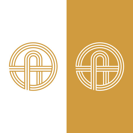 Letter A logo with sophisticated design. the concept of using minimal, and clean. suitable for personal, real estate, business consulting and othersのイラスト素材