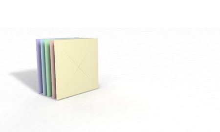 Three-dimensional envelope background