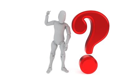 People background and issues, 3d renderの写真素材