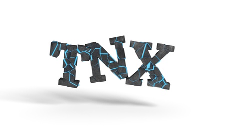 TNX fragmented writing background, 3d renderの写真素材