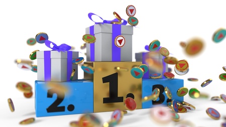 The background video awards, 3d render