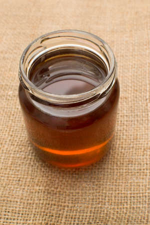 honey jarの写真素材