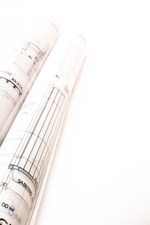 Part of architectural project の写真素材