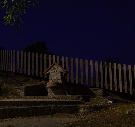 Mountain's fountainの写真素材