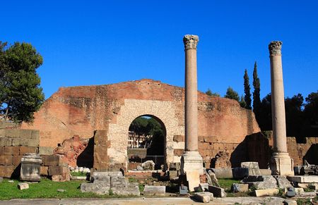 Forum Romanumの写真素材
