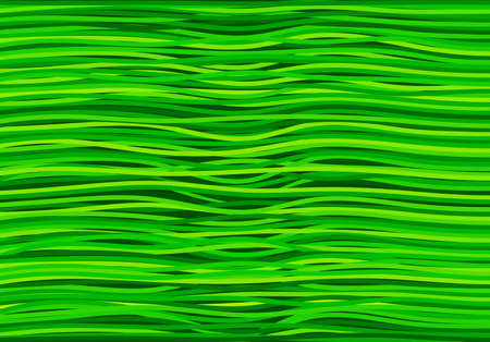 Colorful green ribbonsのイラスト素材