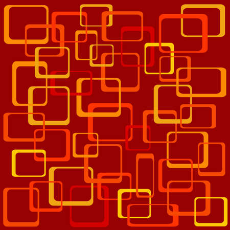Funky Squares Vector Illustrationのイラスト素材