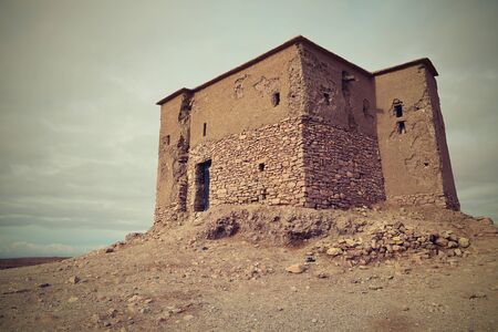 ait ben haddou in morocco.の写真素材