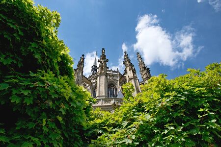 Cathedral in Kutna Hora -  in Czech republicの写真素材