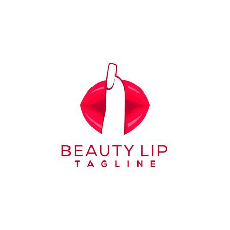 beauty logo designのイラスト素材