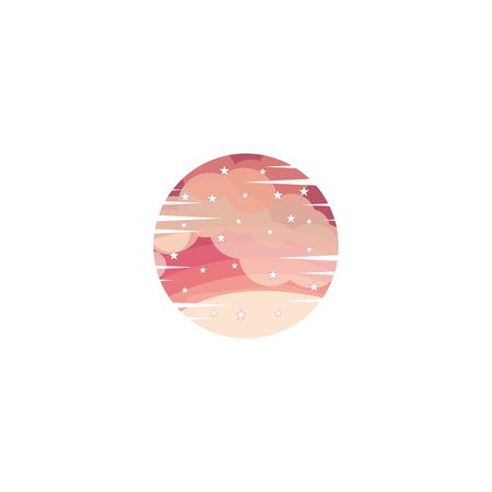 illustration logo designのイラスト素材