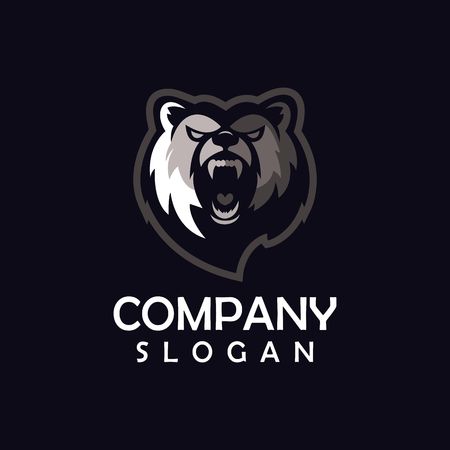 lion logo designのイラスト素材