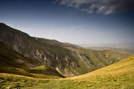View from mountain Korab,Macedonia の写真素材
