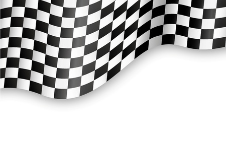 checkered flag backgroundのイラスト素材