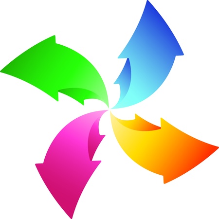 round arrowsのイラスト素材