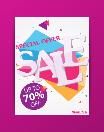 Sale and Best Offer designのイラスト素材