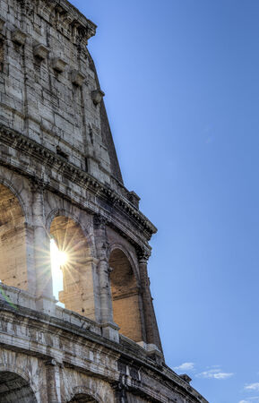 colosseum detailの写真素材