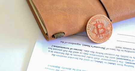 A suitable investment in cryptocurrencies.の写真素材