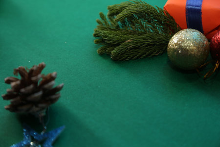 Season's greetings scene.Share your warm wishes with this image idea.view of magnificent giftbox...