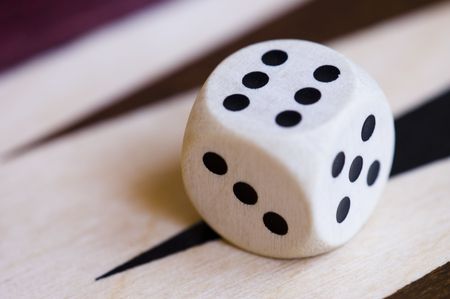 backgammon - throwing dice