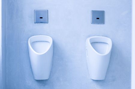 two pissoirsの写真素材