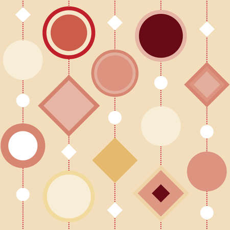 Seamless geometric vector pattern background design templateのイラスト素材