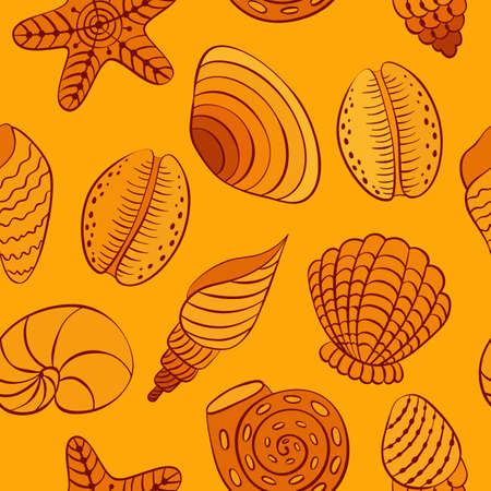 Nautilus shellsのイラスト素材