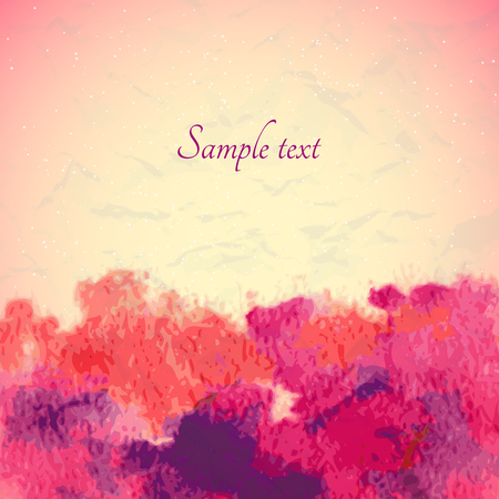 Abstract watercolor background. Ink illustration. Hand painted watercolor backgrounds. Watercolor washes.のイラスト素材