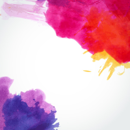 Abstract watercolor background. Ink illustration. Hand painted watercolor backgrounds. Watercolor washes.のイラスト素材